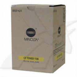 Konica Minolta originální toner 8937424, yellow, 10000str., CF Y3B, Konica Minolta CF-1501, 2001, 290g, O