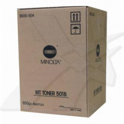 Konica Minolta originální toner 8935504, black, 75000str., MT501B, Konica Minolta EP-4000, 5000, 4x650g, O