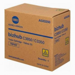 Konica Minolta originální toner A5X0250, yellow, 10000str., TNP48Y, Konica Minolta Bizhub C3350, C3850, O