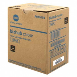 Konica Minolta originální toner A0X5154, black, 5000 4700str., TNP-50K, Konica Minolta Bizhub C3100P, O