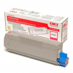 OKI originální toner 43381906, magenta, 2000str., OKI C5600, 5700, O
