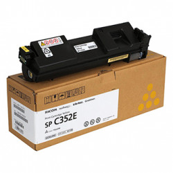 Ricoh originální toner 408218, yellow, 9000str., 407386, Ricoh SP C352, O