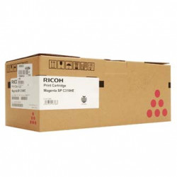Ricoh originální toner 406481, 407636, magenta, 6000str., Ricoh SP C310, C311, C312, SP C231, C232, O