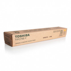 Toshiba originální toner T-FC75E-Y, yellow, 35400str., 6AK00000254, Toshiba e-Studio 5560c, 5520c, 5540c, O