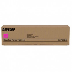 Develop originální toner A0703D0, magenta, 27000str., TN-611M, Develop Ineo +550, +650, O