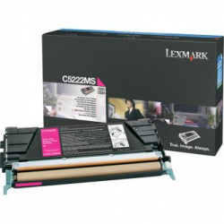 Lexmark originální toner C5222MS, magenta, 3000str., Lexmark C52x, C53x, O