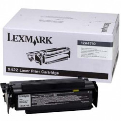 Lexmark originální toner 12A4710, black, 6000str., return, Lexmark X422, O