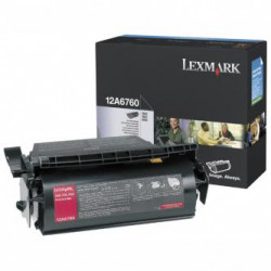 Lexmark originální toner 12A6760, black, 10000str., Lexmark T620, T622, X620e, O