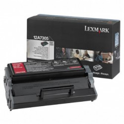 Lexmark originální toner 12A7305, black, 6000str., Lexmark E321, E323, O