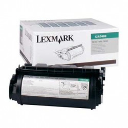 Lexmark originální toner 12A7460, black, 5000str., return, Lexmark T630, T632, T634, X630, X632e, O