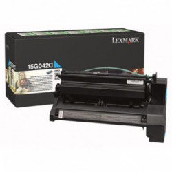 Lexmark originální toner 15G042C, cyan, 15000str., return, Lexmark C752, C76x, O