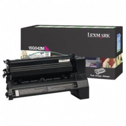 Lexmark originální toner 15G042M, magenta, 15000str., return, Lexmark C752, C76x, O
