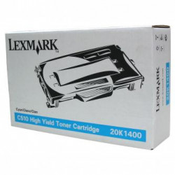 Lexmark originální toner 20K1400, cyan, 6600str., Lexmark C510, O