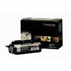 Lexmark originální toner 64004HE, black, 21000str., label application, return, Lexmark T640, T642, T644, O