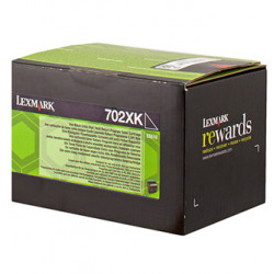 Lexmark originální toner 70C2XKE, black, 8000str., extra high capacity, return, Lexmark CS510de, CS510dte, O
