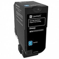 Lexmark originální toner 84C2HC0, cyan, 16000str., return, Lexmark CX725de, CX725dhe, CX725dthe, O