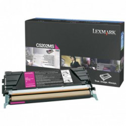 Lexmark originální toner C5202MS, magenta, 1500str., Lexmark C530, O