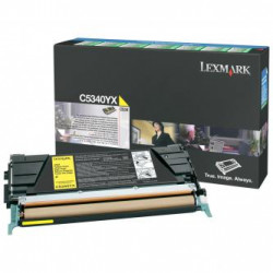 Lexmark originální toner C5340YX, yellow, 7000str., return, Lexmark C534x, O