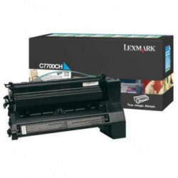 Lexmark originální toner C7700CH, cyan, 10000str., high capacity, return, Lexmark C770, C772, O