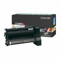 Lexmark originální toner C7700MS, magenta, 6000str., Lexmark C770, C772, O