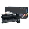 Lexmark originální toner C7702KH, black, 10000str., high capacity, Lexmark C77X, O
