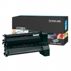 Lexmark originální toner C7722KX, black, 15000str., Lexmark C772, O