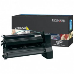 Lexmark originální toner C780A2YG, yellow, 6000str., Lexmark C780, C782, O