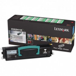 Lexmark originální toner E352H11E, black, 9000str., return, Lexmark E35x, O