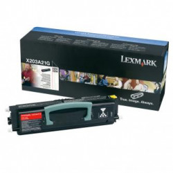 Lexmark originální toner X203A21G, black, 2500str., Lexmark X203, X204, O