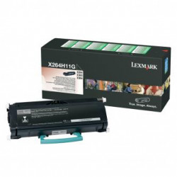 Lexmark originální toner X264H11G, black, 9000str., high capacity, return, Lexmark X264, X363, X364, O