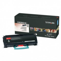 Lexmark originální toner X463H21G, black, 9000str., Lexmark X463, O