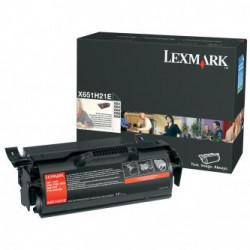Lexmark originální toner X651H21E, black, 25000str., Lexmark X651,X652,X654,X656,X658, O
