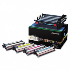 Lexmark originální válec C540X74G, black color, 30000str., unit + CMYK developer, Lexmark C543, C544, X543, X544