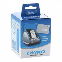 Dymo papírové štítky 89mm x 36mm, bílé, velké, 2x260 ks, 99012, S0722400