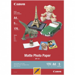 Canon Matte Photo Paper, foto papír, matný, bílý, A4, 170 g m2, 5 ks, 7981A042, inkoustový