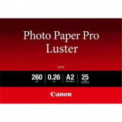 Canon LU-101 Photo Paper Pro Luster, foto papír, lesklý, bílý, A2, 16.54x23.39", 260 g m2, 25 ks, 6211B026, inkoustový