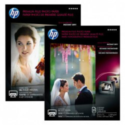 HP Premium Plus Glossy Photo Paper, foto papír, lesklý, bílý, A4, 300 g m2, 20 ks, CR672A, inkoustový