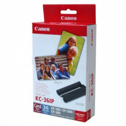 Canon Etikety, papír, bílá, 86x54mm, 36 ks, pro termosublimační tiskárny CP-220 330, 7739A001AH