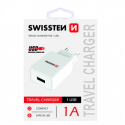 Síťový adaptér SWISSTEN 5W, 1 port, USB-A