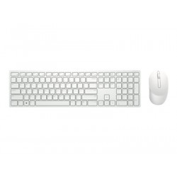 Dell KM5221W-WH-HUN, Dell Pro Wireless Keyboard and Mouse - KM5221W - HUngarian (QWERTZ) - White