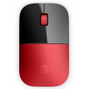 HP Z3700 myš, Bezdrátová USB, Optická, 1200 dpi, Červená ( V0L82AA#ABB )
