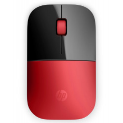 HP Z3700 myš, Bezdrátová USB, Optická, 1200 dpi, Červená ( V0L82AA#ABB )
