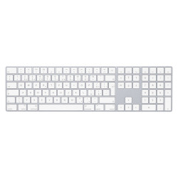 Apple Magic Keyboard s číselnou klávesnicí česká silver