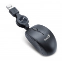 GENIUS Micro Traveler V2 myš, Drátová USB, Optická, 1200 dpi, Černá ( 31010125105 )