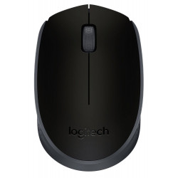 Logitech M171 myš, Bezdrátová USB, Optická, 1000 dpi, Černá ( 910-004424 )