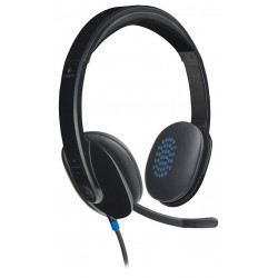 Logitech Headset Stereo H540 drátová sluchátka + mikrofon USB černá