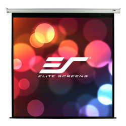 ELITE SCREENS plátno elektrické motorové 99" (251,5 cm) 1:1 177,8 x 177,8 cm Gain 1,1 case bílý