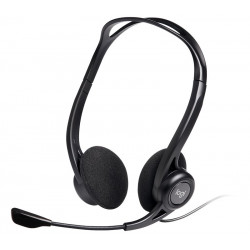 Logitech Headset Stereo PC 960 drátová sluchátka + mikrofon USB černá