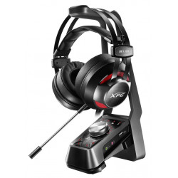 ADATA EMIX H30 Gaming Headset + SOLOX F30 zesilovač 53mm meniče 7.1 3,5mm jack 3xUSB