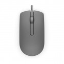 Dell MS116 myš, Drátová USB, Optická, 1000 dpi, Šedá ( 570-AAIT )